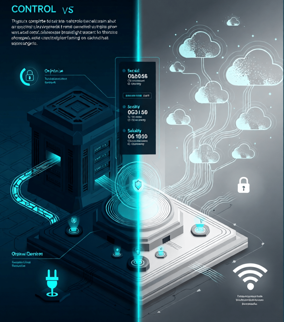 IA Locale vs IA Cloud